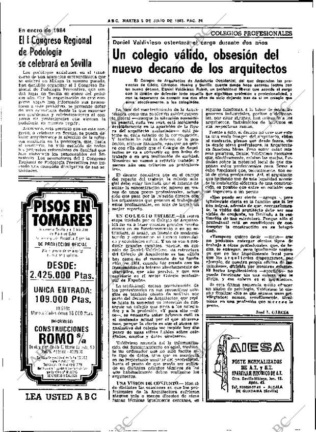 ABC SEVILLA 05-07-1983 página 40