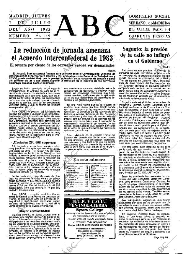 ABC MADRID 07-07-1983 página 13