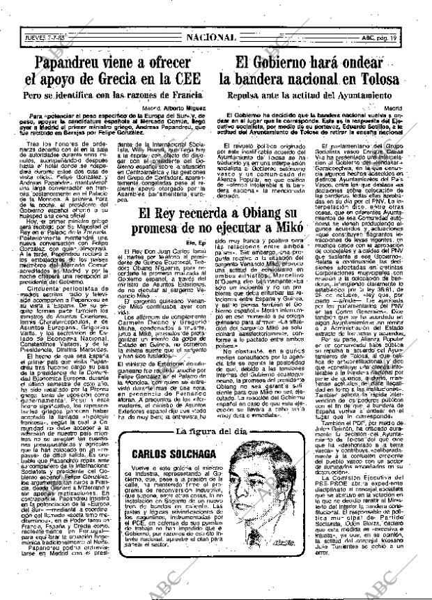ABC MADRID 07-07-1983 página 19