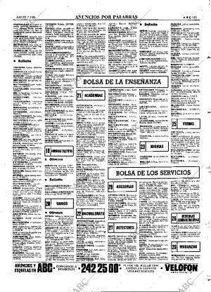 ABC MADRID 07-07-1983 página 85