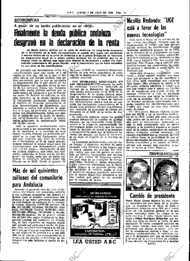 ABC SEVILLA 07-07-1983 página 25