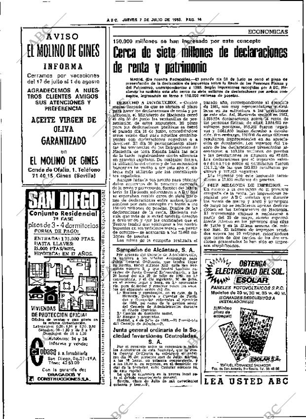 ABC SEVILLA 07-07-1983 página 26