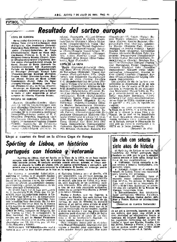ABC SEVILLA 07-07-1983 página 54