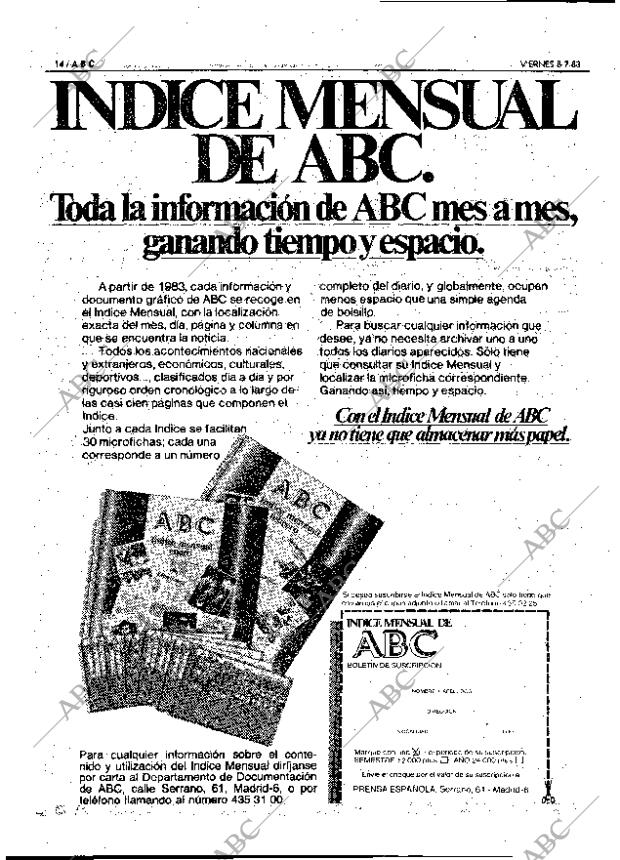 ABC MADRID 08-07-1983 página 14
