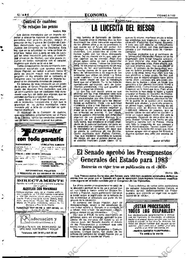 ABC MADRID 08-07-1983 página 52