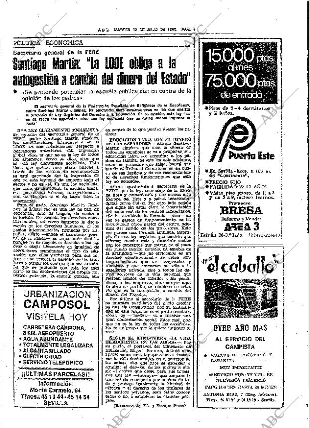 ABC SEVILLA 12-07-1983 página 19