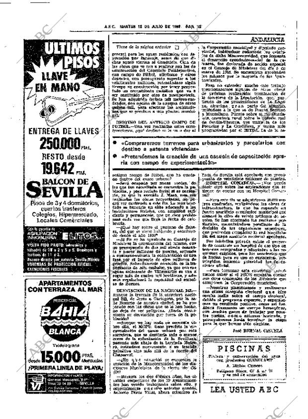 ABC SEVILLA 12-07-1983 página 28