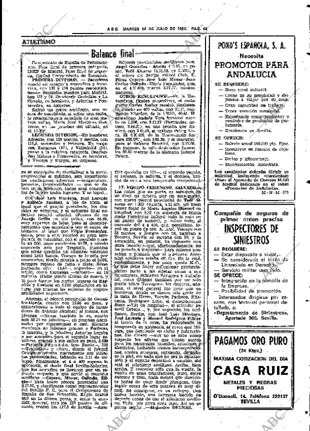 ABC SEVILLA 12-07-1983 página 61