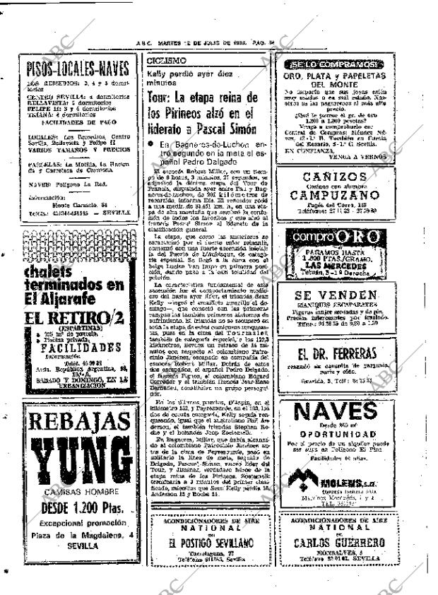 ABC SEVILLA 12-07-1983 página 62