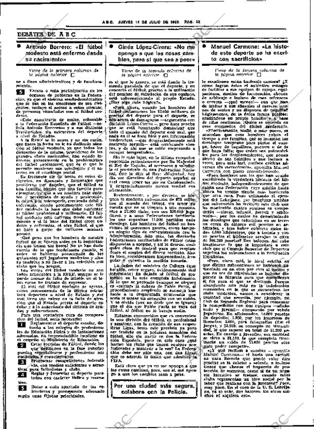 ABC SEVILLA 14-07-1983 página 42