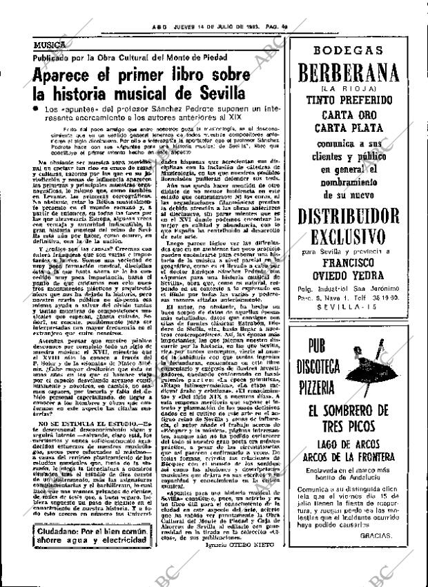 ABC SEVILLA 14-07-1983 página 59