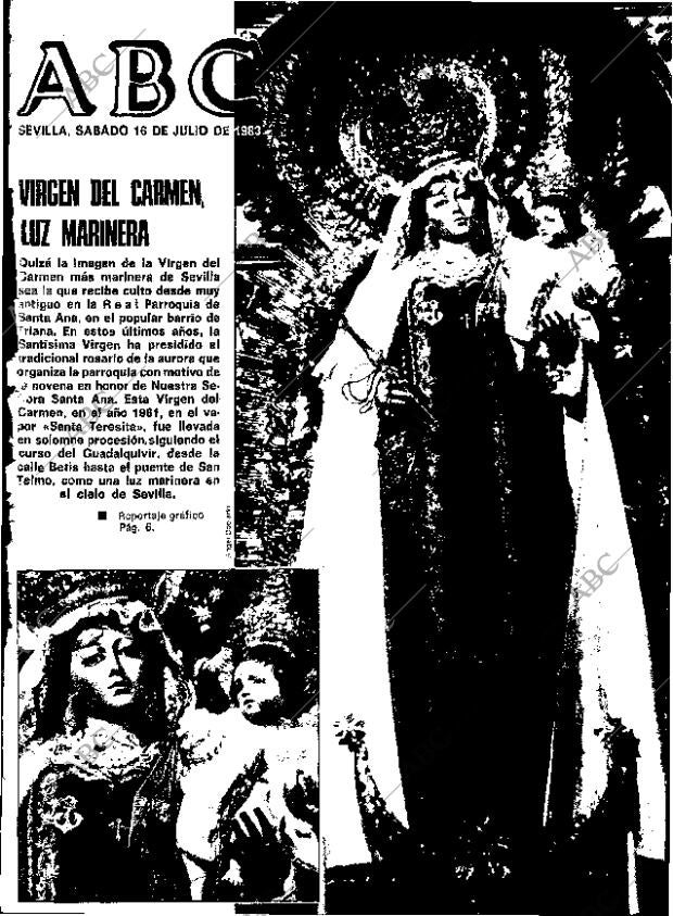 ABC SEVILLA 16-07-1983 página 1