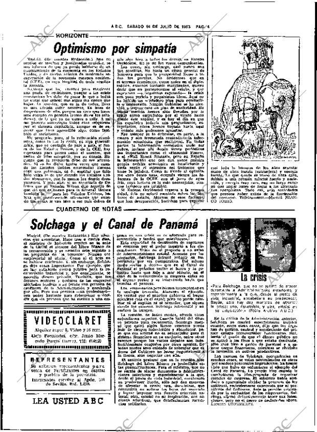 ABC SEVILLA 16-07-1983 página 12