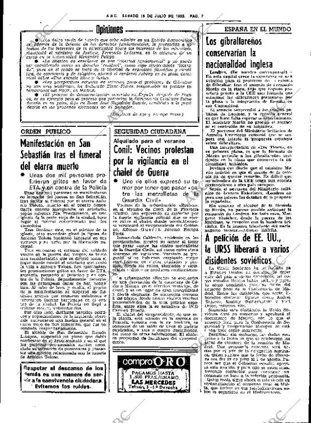 ABC SEVILLA 16-07-1983 página 15