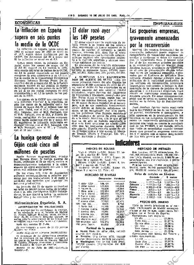 ABC SEVILLA 16-07-1983 página 22