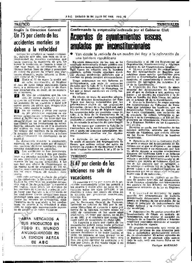 ABC SEVILLA 16-07-1983 página 24