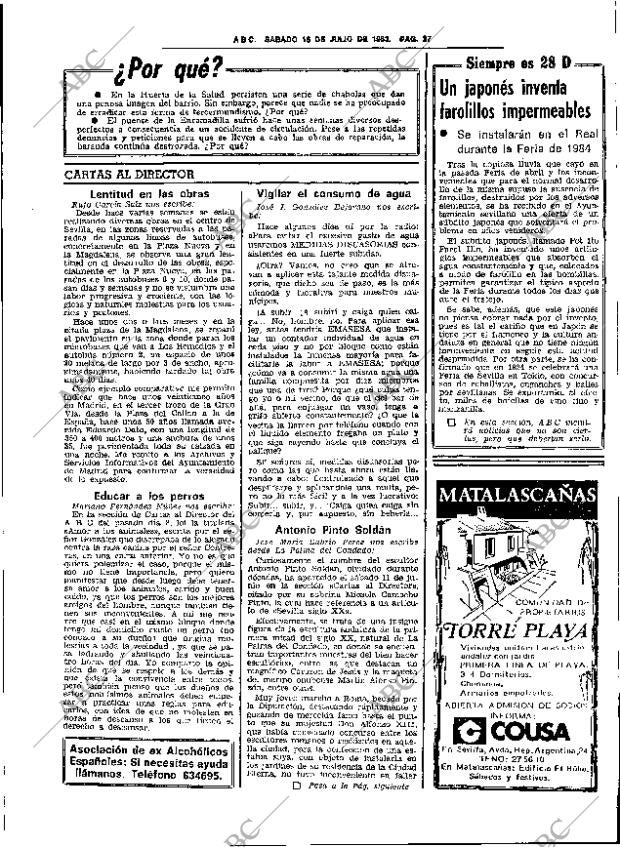 ABC SEVILLA 16-07-1983 página 35