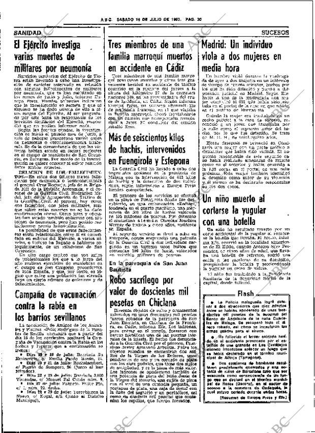 ABC SEVILLA 16-07-1983 página 38