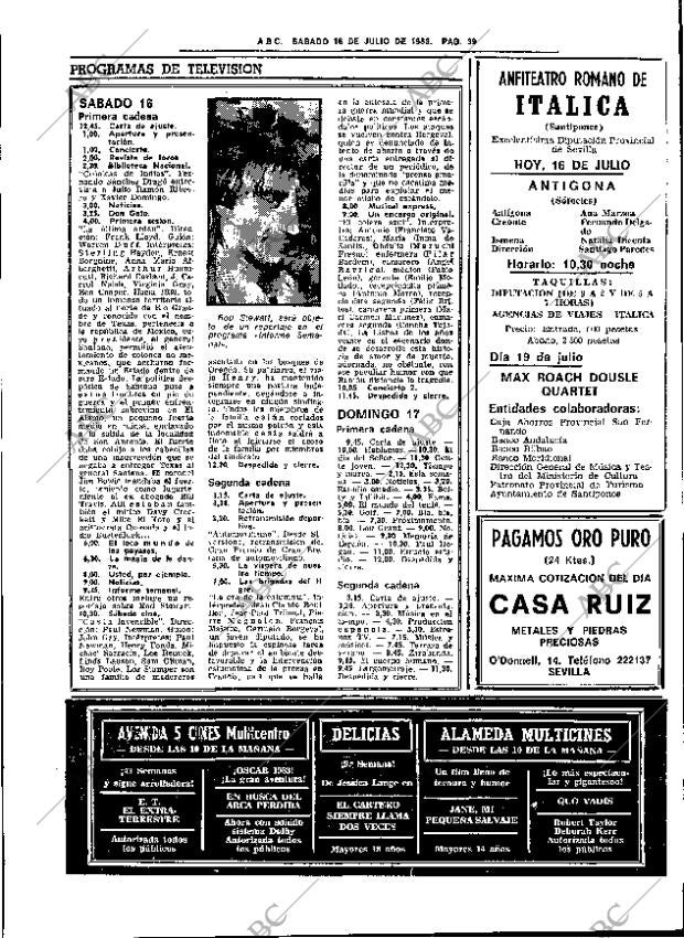 ABC SEVILLA 16-07-1983 página 47