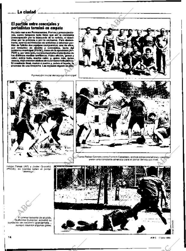 ABC SEVILLA 17-07-1983 página 14