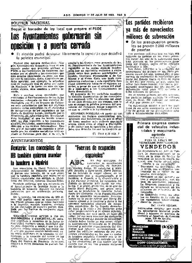 ABC SEVILLA 17-07-1983 página 19