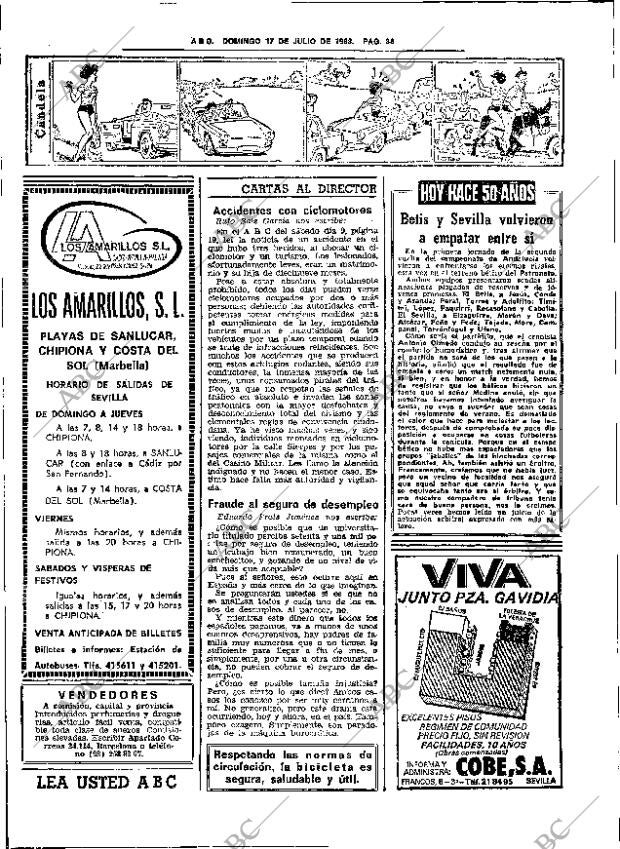 ABC SEVILLA 17-07-1983 página 54