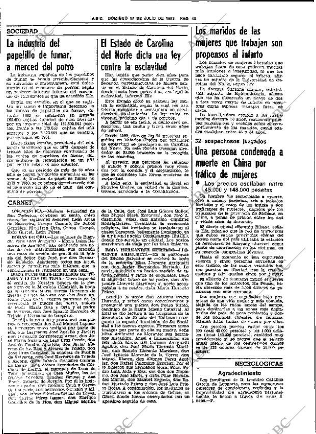 ABC SEVILLA 17-07-1983 página 56