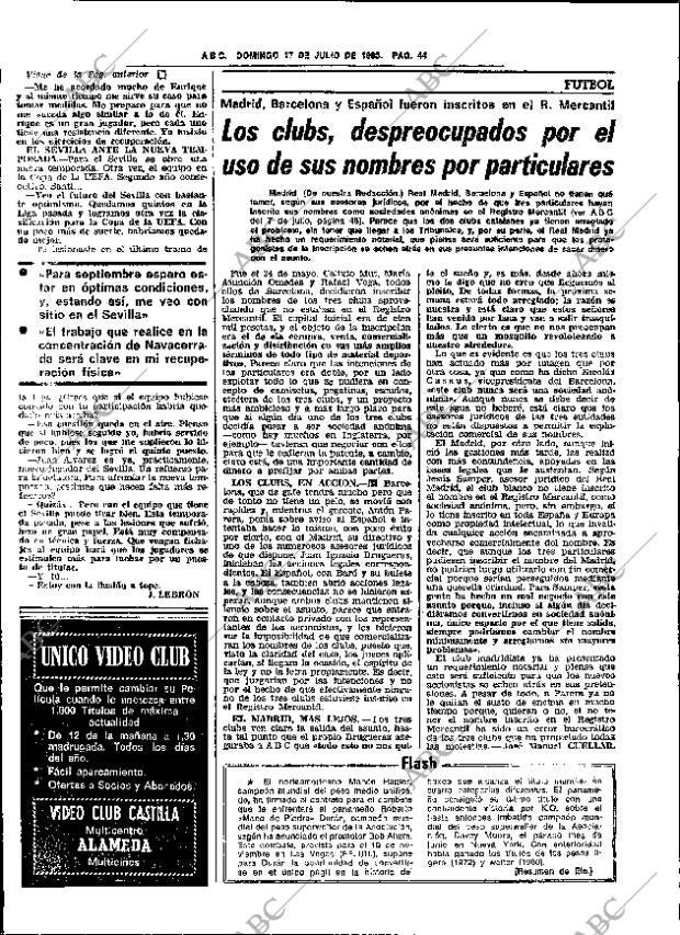 ABC SEVILLA 17-07-1983 página 60