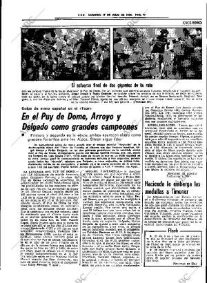 ABC SEVILLA 17-07-1983 página 63