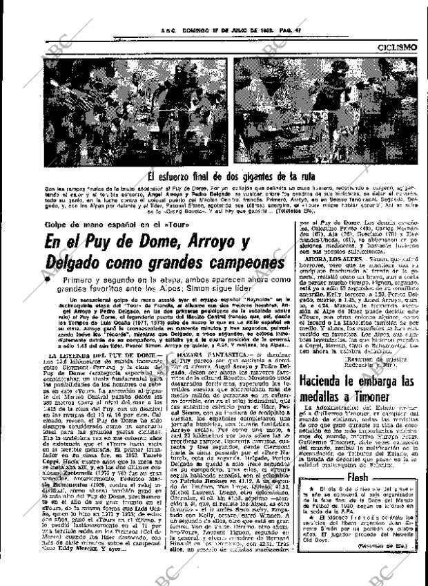 ABC SEVILLA 17-07-1983 página 63