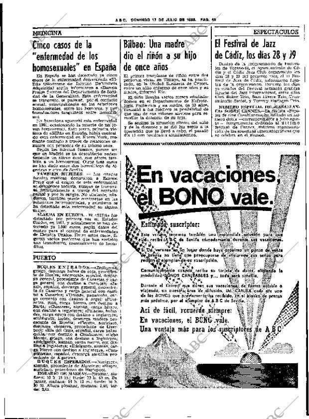 ABC SEVILLA 17-07-1983 página 65