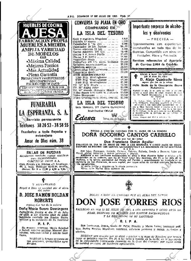 ABC SEVILLA 17-07-1983 página 77