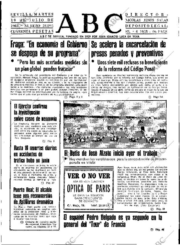 ABC SEVILLA 19-07-1983 página 17