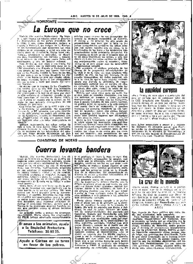 ABC SEVILLA 19-07-1983 página 20