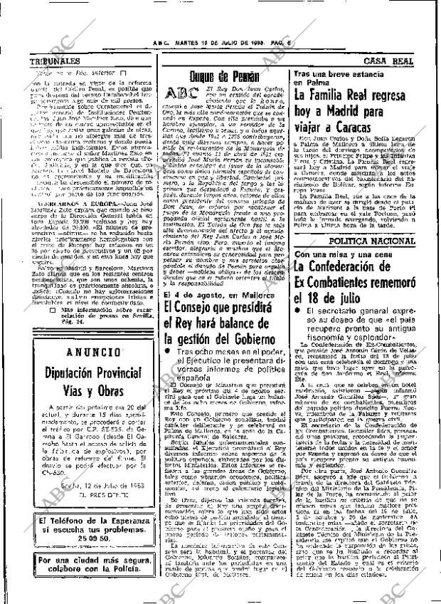 ABC SEVILLA 19-07-1983 página 22