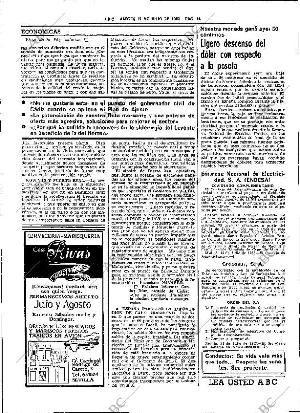 ABC SEVILLA 19-07-1983 página 32