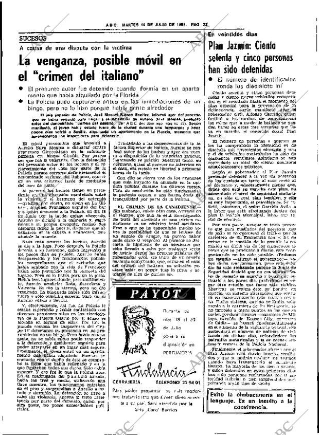 ABC SEVILLA 19-07-1983 página 39