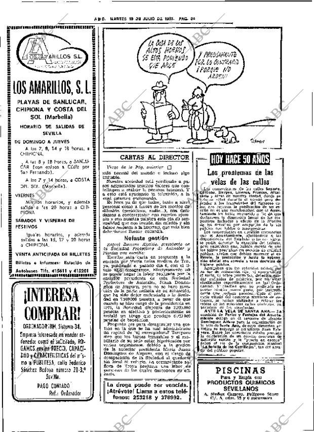 ABC SEVILLA 19-07-1983 página 50
