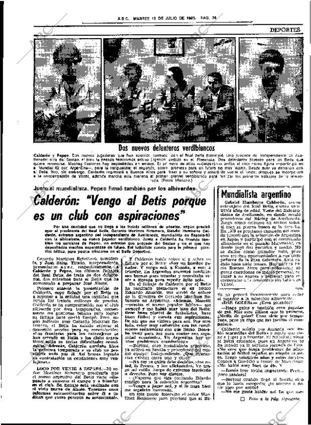 ABC SEVILLA 19-07-1983 página 55