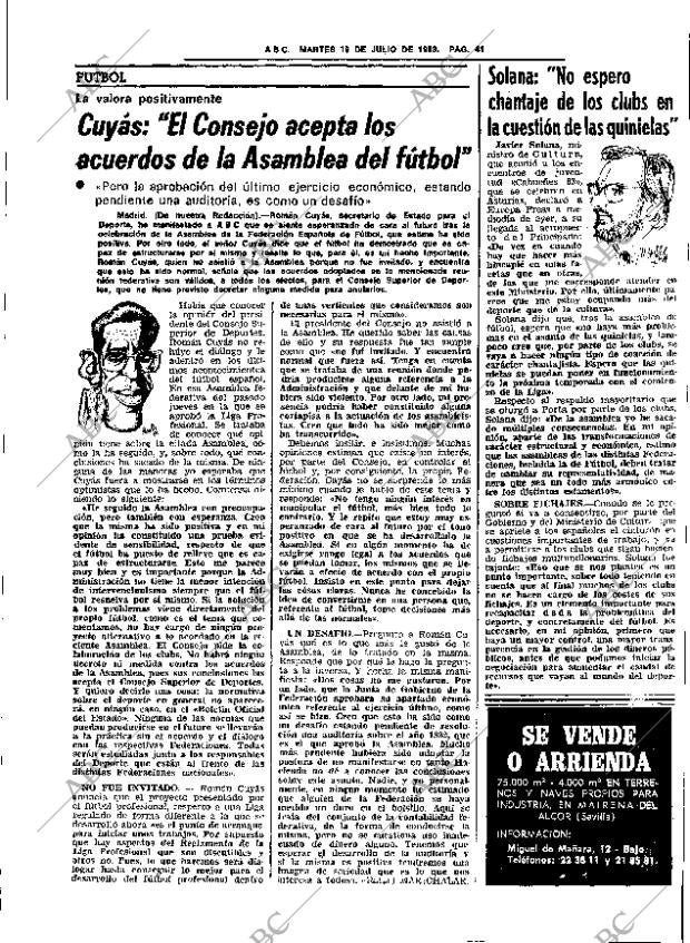 ABC SEVILLA 19-07-1983 página 57