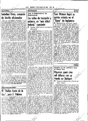 ABC SEVILLA 19-07-1983 página 62