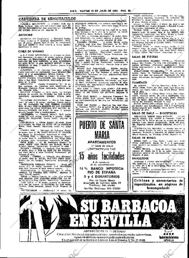 ABC SEVILLA 19-07-1983 página 69