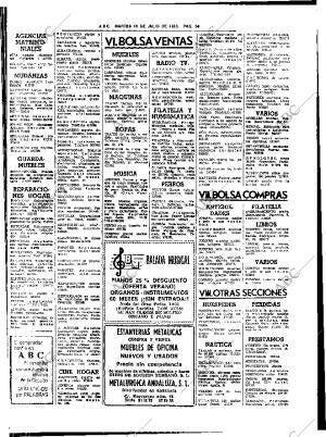 ABC SEVILLA 19-07-1983 página 74