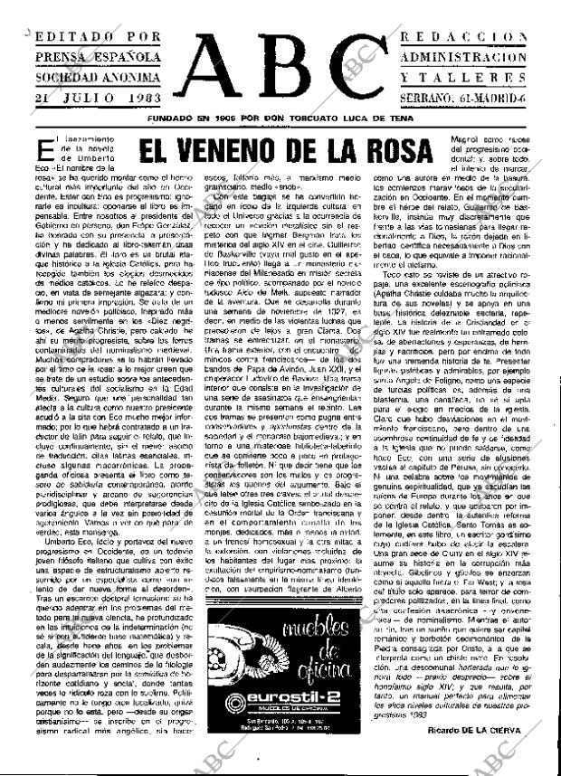 ABC MADRID 21-07-1983 página 3