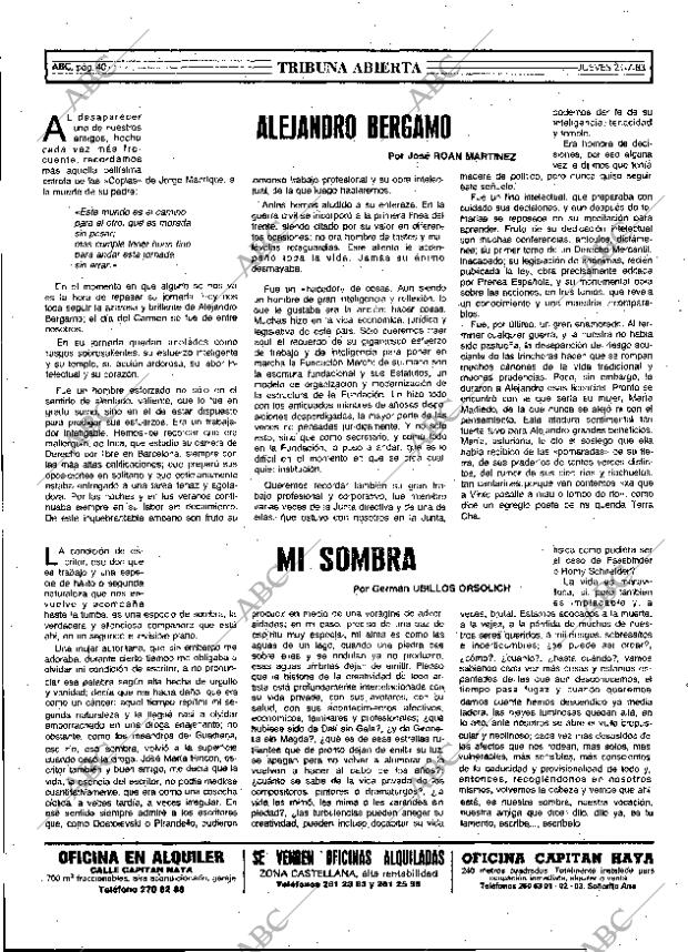 ABC MADRID 21-07-1983 página 40