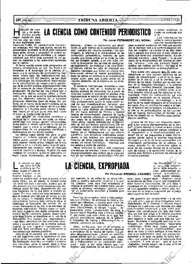 ABC MADRID 21-07-1983 página 44