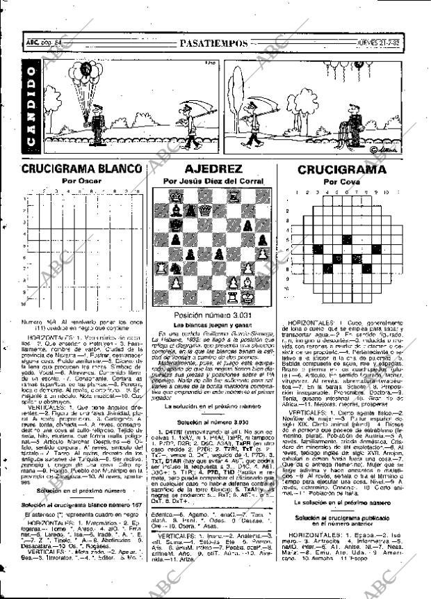 ABC MADRID 21-07-1983 página 84