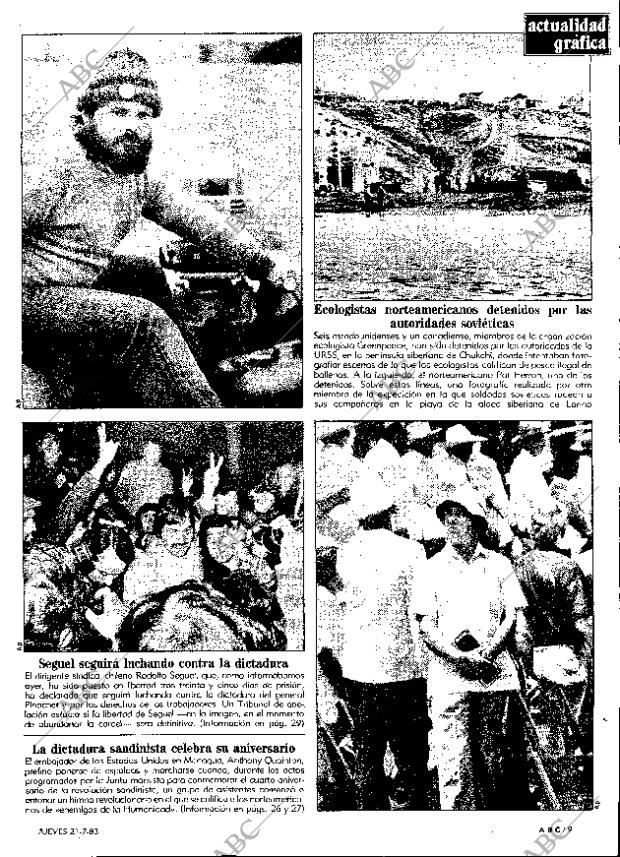 ABC MADRID 21-07-1983 página 9