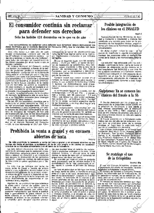 ABC MADRID 22-07-1983 página 32