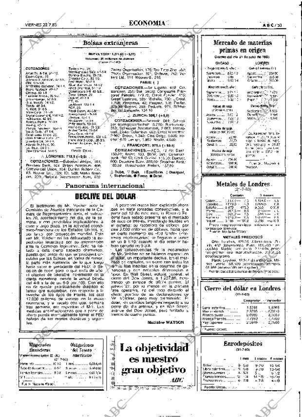 ABC MADRID 22-07-1983 página 53